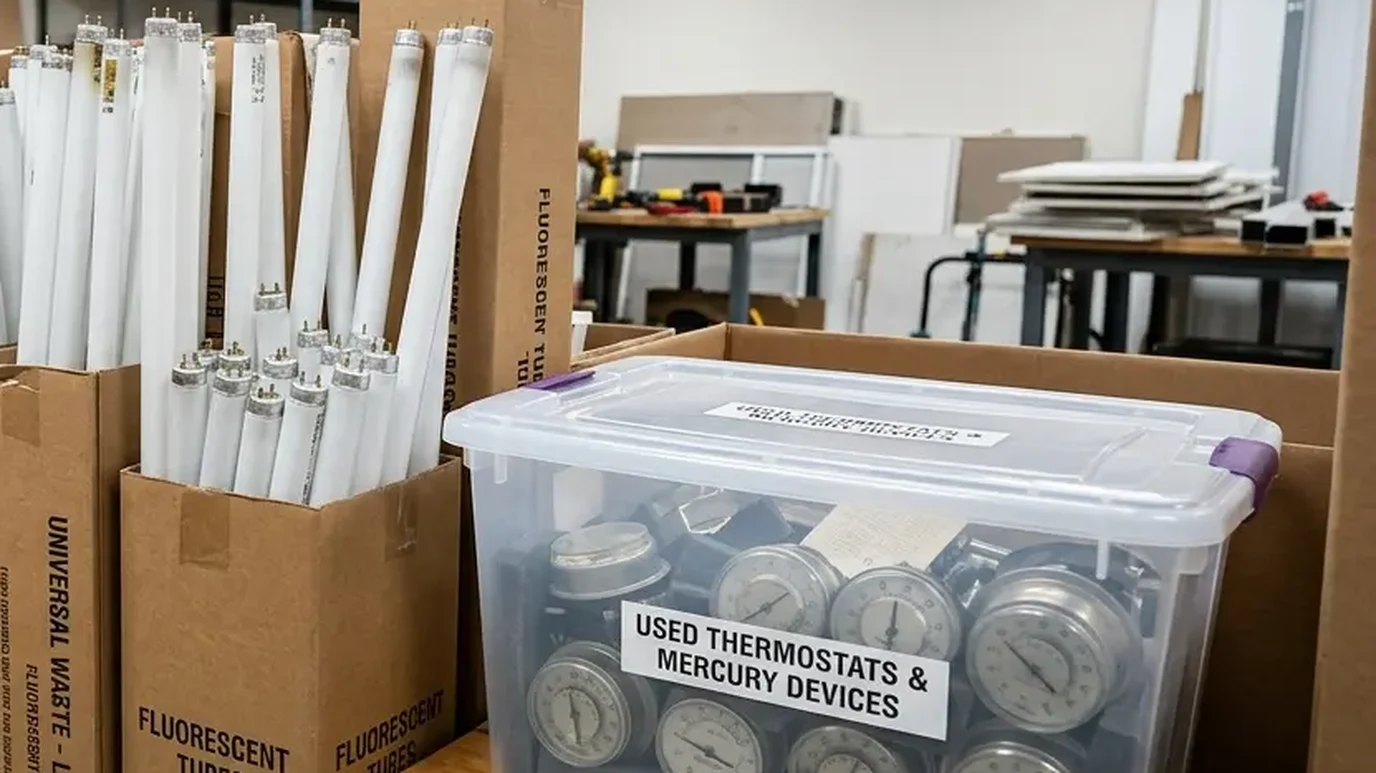 You are currently viewing Mercury Waste Disposal: Lamps, Thermostats, Switches, and Other Mercury-Containing Equipment